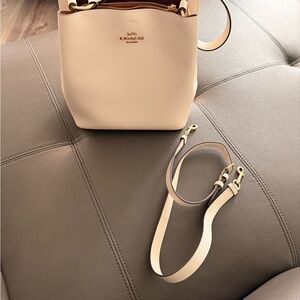 Coach Cream Shoulder Bag